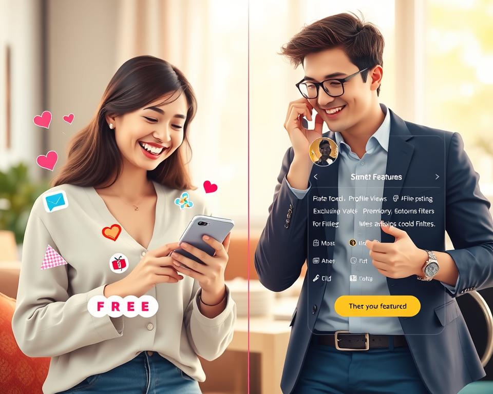 Opciones gratuitas vs de pago en la aplicación